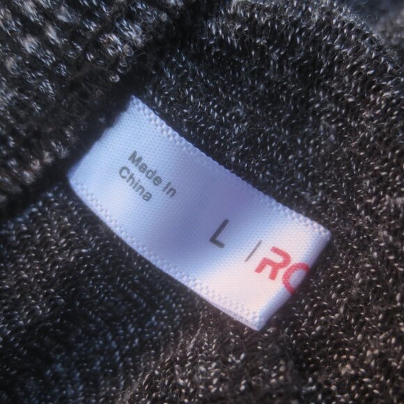 Rose Gal Gray Leggings Rock and Roll Styling with Grommet Rings - Large. - Picture 5 of 13